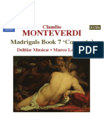 Monteverdi. VII Libro de Madrigali
