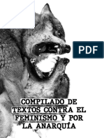(Fanzine) Compilado de Textos Contra El Feminismo y La Anarquía - (Editado Por F.B.I. (Féminas Brujas e Insurreccionalistas) - Ciudad de Mexico. Febrero 2019)
