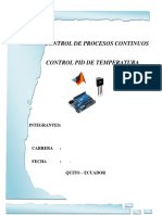 Informe - Pid Matlab