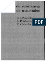 Manual de Resistencia de Materiales 1 ED G S Pisarenko PDF