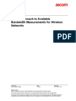 A New Approach To Available Bandwidth Measurements For Wireless Networks