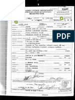 Lictor Hazael Marroquin Garcia Death Certificate