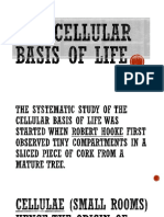 The Cellular Basis of Life