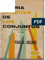 Vdocuments - MX - Teoria Intuitiva de Conjuntos 8a Ed Paul R Halmos 568c0d720f5e8 PDF