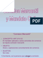 Comision y Mediacion Mercantil