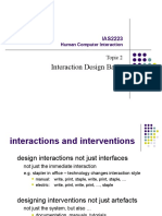 HCI-2 Interaction Design Basic