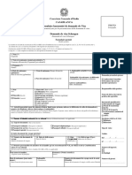 Formulaire Schengen Updated