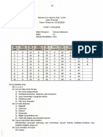 kunci jawaban & penskoran Bahasa indonesia