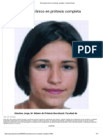 Remontaje Clínico en Prótesis Completa - Gaceta Dental PDF
