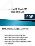 CARA DESINFEKSI