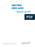 Manual Uso Audiometro AS51 Es PDF