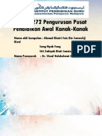 TUTORIAL 3 PAKK 3272 Pengurusan Pusat Pendidikan Awal Kanak-Kanak