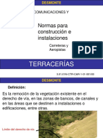 Desmonte Despalme y Drenaje