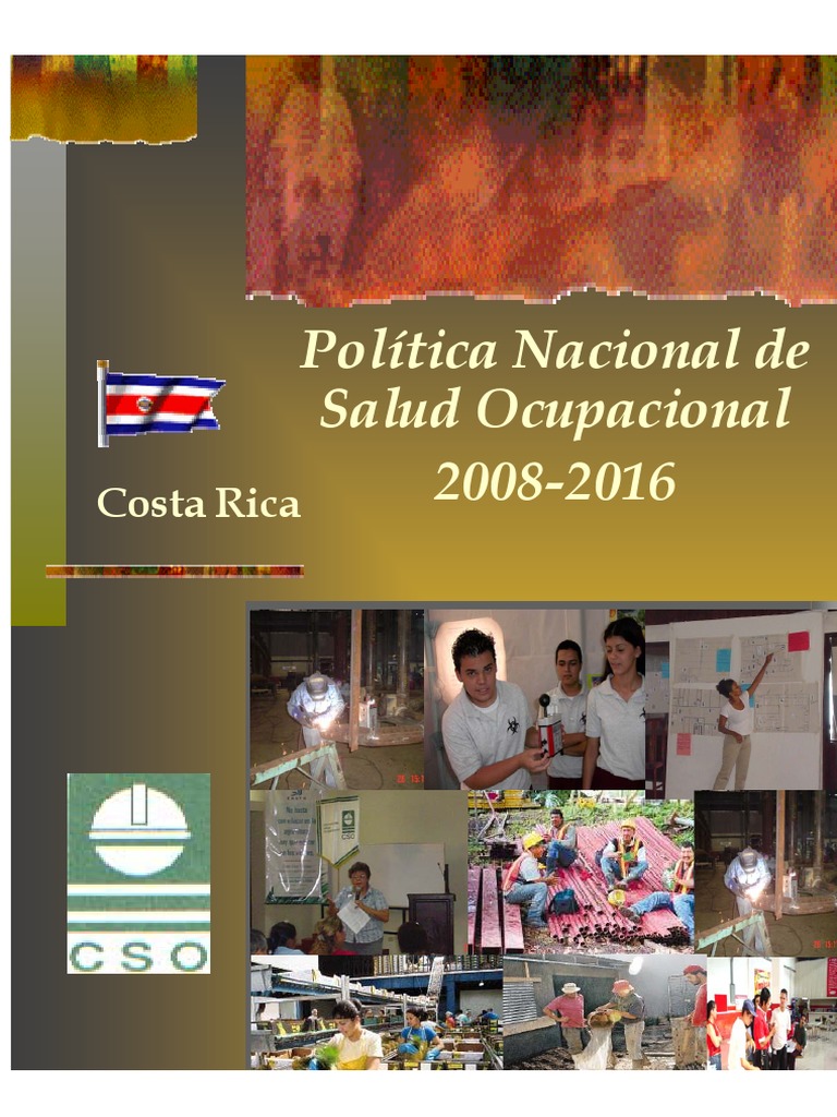 Política Nacional de Salud Ocupacional 2008-2016 | PDF | Seguridad y ...