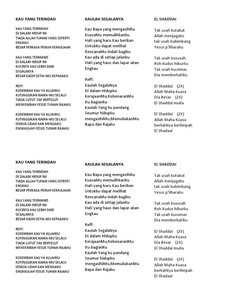 Lagu Ibadah Cool Pdf Pdf