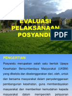 Evaluasi Penyelenggaraan Posyandu di Kalsel 2019