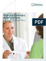 Brachytherapy Applicator and Accessory Guide