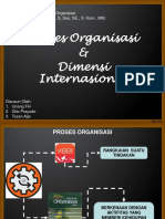 Tugas MK Teori - Perilaku Organisasi - Proses Organisasi - Dimensi Internasional