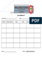 Home Visitation Form 2018-2019