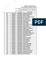 Bantul District Education Youth and Sports Agency Student Data