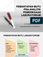 Materi Pra Analitik Sampling-Dr - TORA