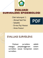 EVALUASI SISTEM SURVEILANS