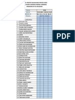 Jadwal Angkatan XII, 2019,2020, REVISI