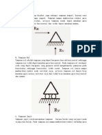 Tipe Tumpuan pada Konstruksi