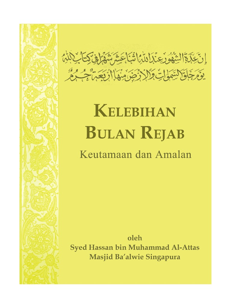 Kelebihan Bulan Rejab Pdf