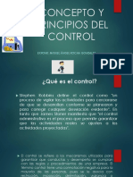 Concepto y Principios Del Control