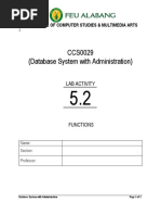 LA 5.2 - Functions