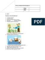 SOAL LATIHAN PENGETAHUAN Pelajaran 1-1