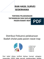 Laporan Hasil Survei Sederhana