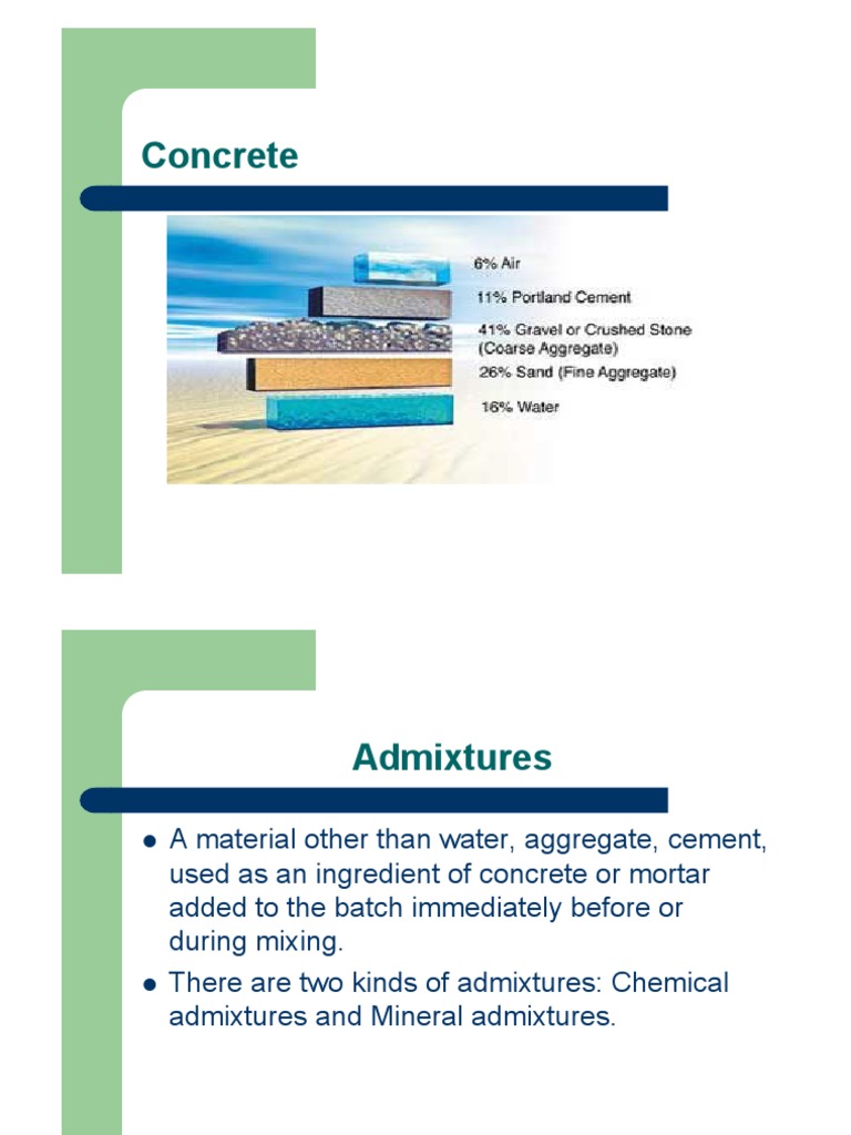 11-1 Wan-Brief Intro Use of Mineral Admixture in Concrete-2-26 PDF ...