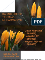 Karakteristik Tentang Muhammadiyah