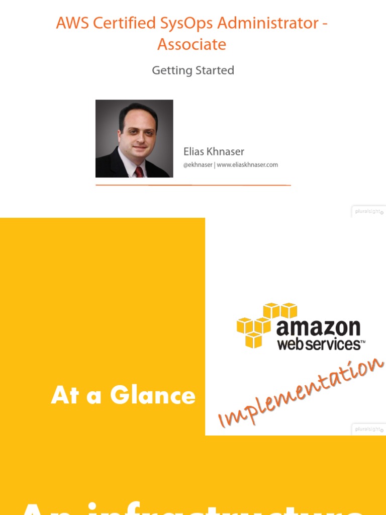 AWS SysOps Administrator Certification Guide | PDF