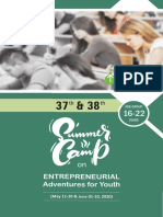 37th and 38th Summer Camp On Entrepreneurial Adventures For Youth PDF