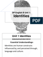 DP ENG B Identities Unit Part 1