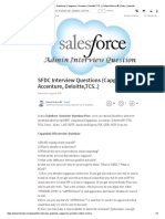 SFDC Interview Questions Capgemini Accenture Deloitte TCS PDF