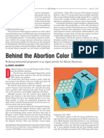 Behind The Abortion Color Line: Reducing Unintended Pregnancies Is An Urgent Priority For African-Americans