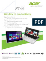 Acer W7 PDF