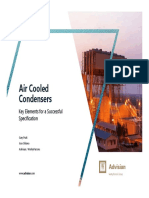 Key Elements for a Successful Air Cooled Condenser Specification