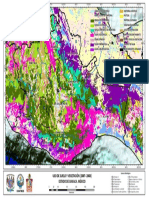 Mapa de uso de suelo y vegetación del estado de Oaxaca