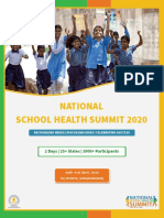 National School Health Summit Brochure