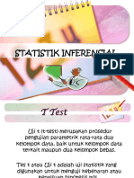 Statistik Inferensi (Uji Beda)