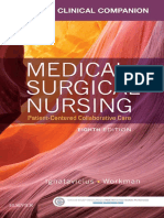 Winkelman (2016) Clinical Companion for Medical-Surgical Nursing Patient-Centered Collaborative Care, 8e