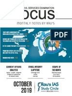 Rau's Focus October 2019