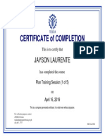 TM1PTS - Certificate of Completion PDF