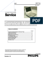 Philips Pet716 Service Manual