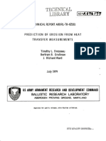 Heat Transfer Erosion